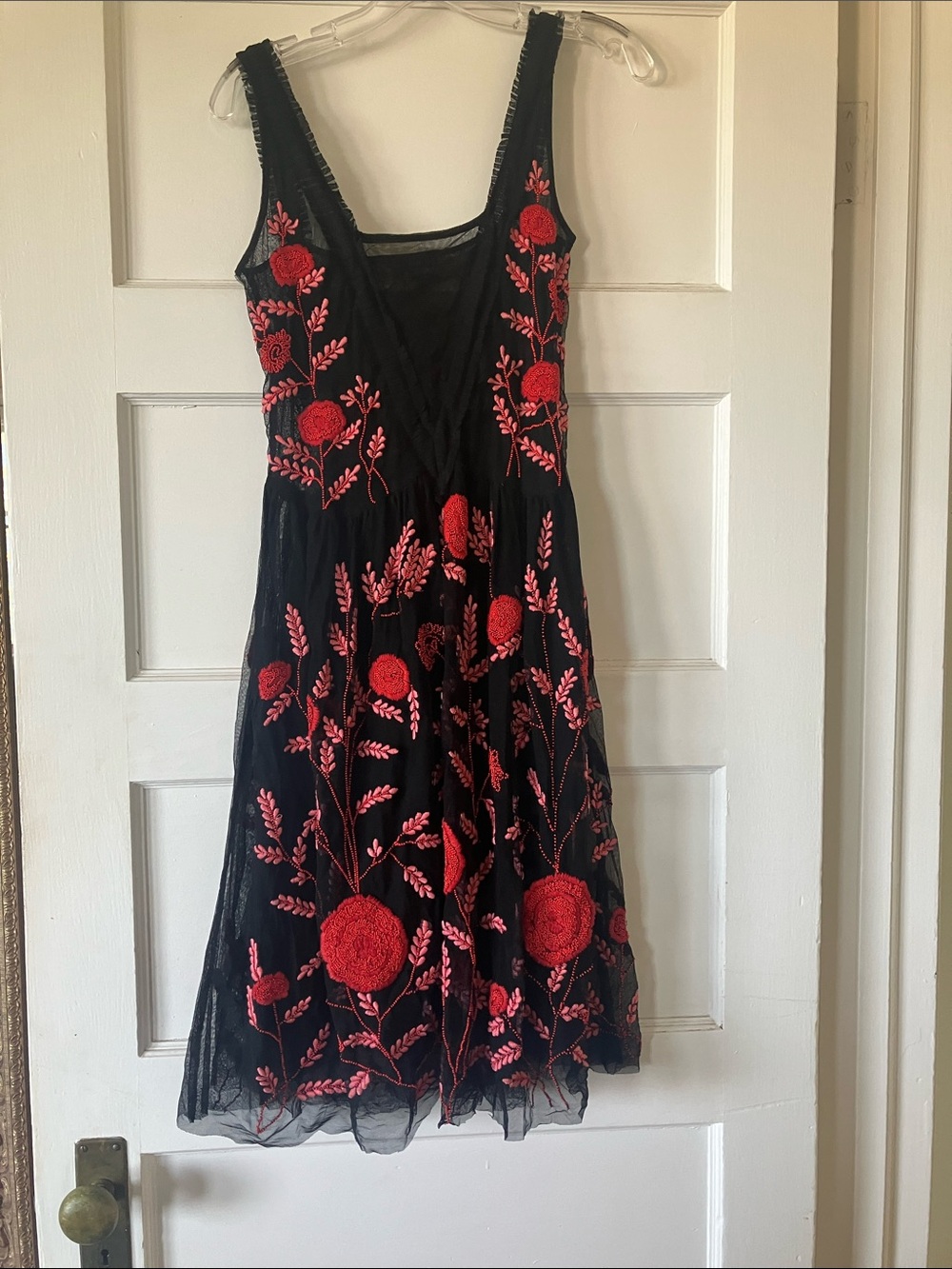 Gorgeous anthropologie dress with embroidery and beading
